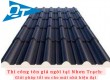 Thi công tôn giả ngói tại Nhơn Trạch- 0868.448.733 