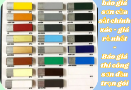 Thợ sơn cửa sắt tại Tân Uyên