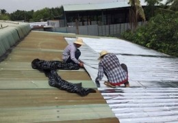 Dịch vụ chống dột mái tôn tại Long Thành - 0868.448.733 