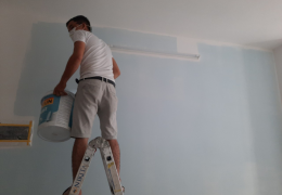 Dịch vụ sơn nhà tại Bến Cát. 