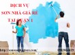 Thợ sơn nhà giá rẻ tại Quận 1