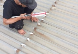 Dịch vụ chống dột mái tôn tại Bến Cát - 0868.448.733