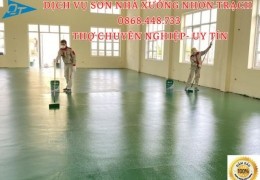 Dịch vụ sơn nhà xưởng Tại Nhơn Trạch- 0868.448.733