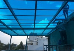 Thợ lợp mái poly lấy sáng tại Tân Uyên- 0868.448.733