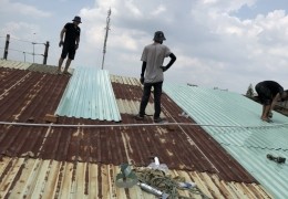 Báo giá thi công lợp mái tôn tại Bến Cát- 0868.448.733