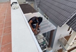 Báo giá thi công mái poly lấy sáng tại Tân Uyên- 0868.448.733