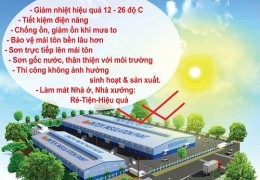 Thợ sơn chống nóng mái tôn tại Tân Uyên- 0868.448.733- sơn mái tôn