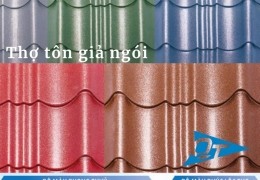 Thi công tôn giả ngói tại Long Thành- 0868.448.733