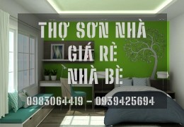 DỊCH VỤ THỢ  SƠN NHÀ GIÁ RẺ TẠI HUYỆN NHÀ BÈ