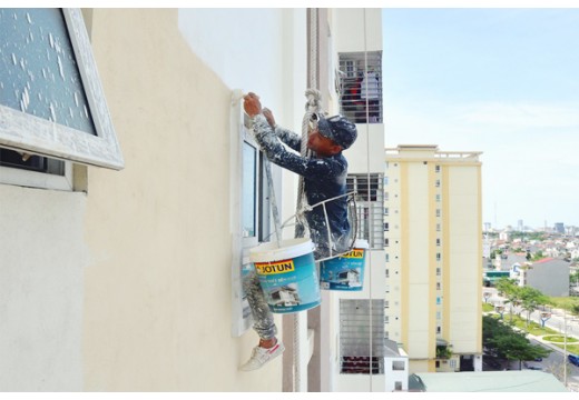 Thợ đu dây sơn nhà tại Bến Cát- 0868.448.733