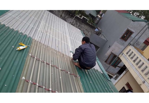 Thợ lợp mái tôn tại Trảng Bom- 0868.448.733
