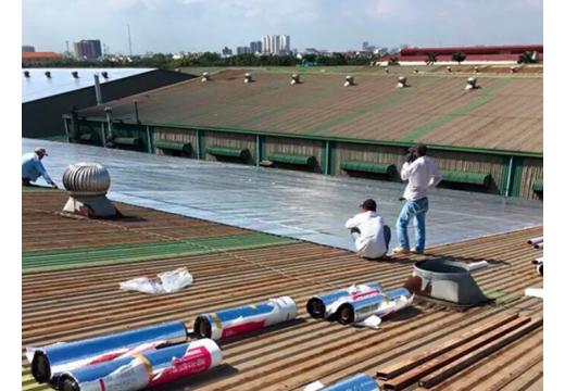 Thợ chống dột mái tôn tại Bình Dương.