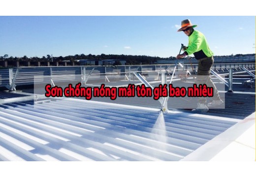 Dịch vụ sơn chống nóng mái tôn tại Trảng Bom- 0868.448.733- sơn mái tôn