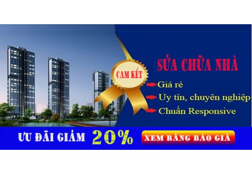 Báo giá sửa nhà tại Trảng Bom- 0868.448.733